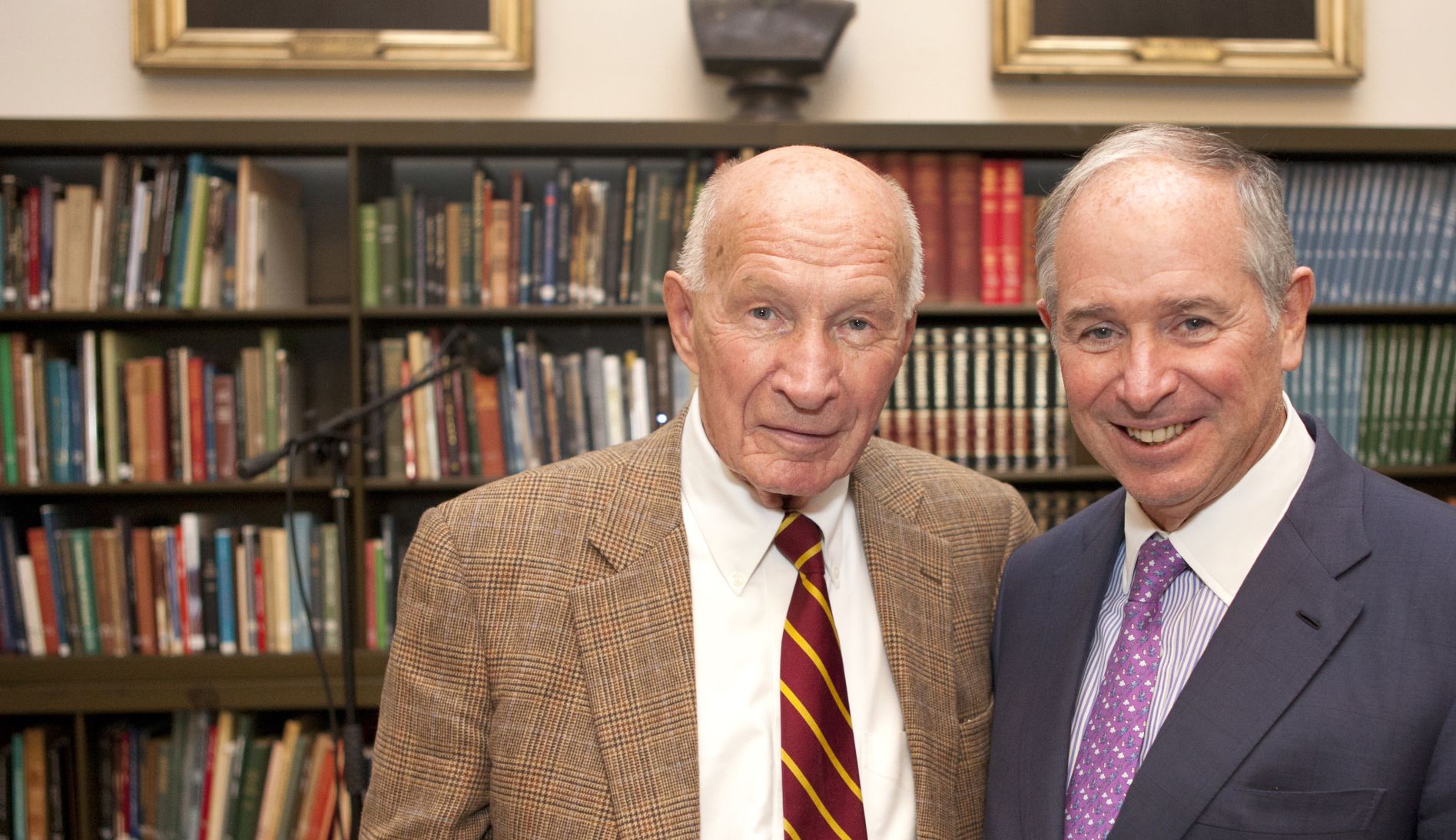 Dick Jenrette and Steve Schwarzman